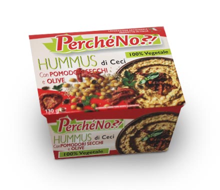 img-Hummus di ceci mediterraneo con pomodori secchi e olive